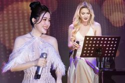 Bảo Thy liên tục hét lớn khi nghe Luna Đào biểu diễn ca khúc thanh xuân của mình trên sân khấu