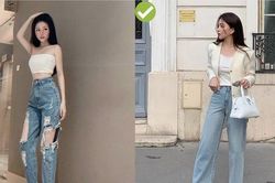 4 sai lầm khi diện quần jeans khiến nàng công sở 'mất điểm'