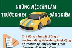 Những việc cần làm trước khi đi đăng kiểm