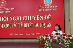 Kiên Giang: Góp phần nâng cao hiệu quả trong giải quyết, xét xử các loại án