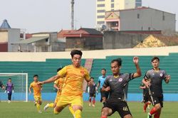 U23 Việt Nam thắng trận tập huấn đầu tiên