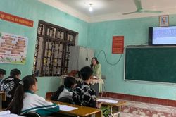Trường Phổ thông dân tộc bán trú sát cánh cùng học sinh ôn thi cuối cấp