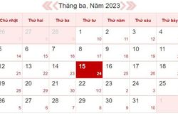 Xem lịch âm ngày 15/3: Tốt cho giao dịch, động thổ