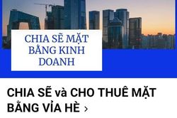 Đất vỉa hè bị chiếm dụng cho thuê thu lợi công khai trên mạng xã hội