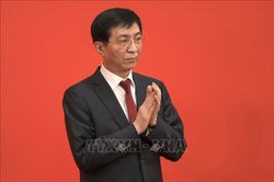 Điện mừng Chủ tịch Ủy ban toàn quốc Hội nghị Hiệp thương chính trị nhân dân Trung Quốc
