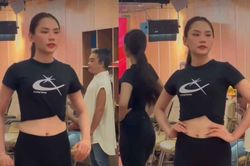 Bận rộn training thi Miss World, Hoa hậu Mai Phương không quên 'thả thính': Walk vào tim ai đây?