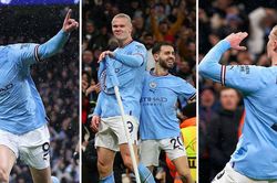 Ghi 5 bàn thắng trong một trận đấu, Haaland phá kỷ lục của Mbappe