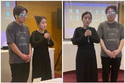 Vừa tố bác sĩ, Bà Nhân mở họp báo và cúi đầu xin lỗi
