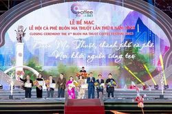Lễ hội cà phê Buôn Ma Thuột năm 2023 thu hút hơn 90.000 lượt du khách