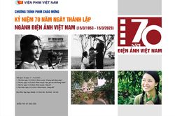 Chiếu 7 bộ phim chào mừng 70 năm ngày điện ảnh cách mạng Việt Nam