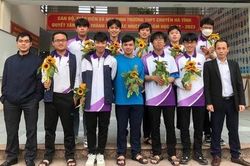 Hà Tĩnh đứng thứ hai cả nước về số học sinh đoạt giải Nhất