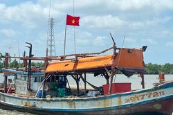 Phát hiện một tàu cá vi phạm, giữ 10 thiết bị giám sát hành trình