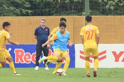 U23 Việt Nam tích cực tập luyện trước ngày dự giải quốc tế