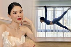 Bộ môn tập luyện 'treo lơ lửng' mà cô dâu hào môn Linh Rin chăm tập để giữ dáng