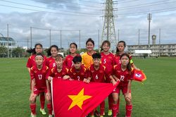 U17 nữ Việt Nam thắng 'không tưởng' tại Jenesys Memorial Cup 2023