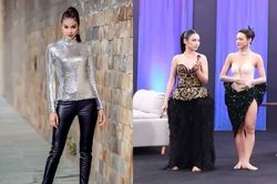 Thủy Tiên được coi là 'truyền nhân' của Phạm Hương tại truyền hình thực tế: Đều mặc xấu như nhau