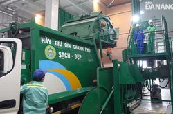 Nâng công suất vận hành trạm trung chuyển rác khu vực quận Sơn Trà