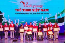 Vinh danh HLV, VĐV xuất sắc của thể thao Việt Nam