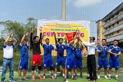 Sôi động giải bóng đá 'Tứ hùng Sở tư Pháp Thừa Thiên Huế mở rộng năm 2023'