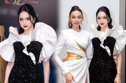 Hương Giang 'phát sáng' khi đọ sắc cùng Thùy Tiên: Nhan sắc của vương miện quốc tế có khác