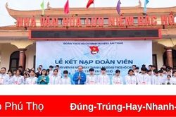 Kết nạp đoàn viên tại địa chỉ đỏ 'Nhà văn hóa lưu niệm Bác Hồ'