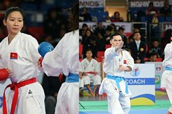 Tuyển Việt Nam áp đảo Thái Lan, thị uy sức mạnh số một ở giải vô địch Karate Đông Nam Á