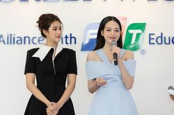 Hoa hậu Thanh Thủy và Thiên Ân xuất sắc nhận học bổng toàn phần