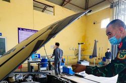Hình ảnh kiểm định viên quân sự chi viện cho các trung tâm đăng kiểm