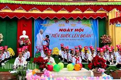 Hội đồng Đội huyện Gia Viễn tổ chức Ngày hội 'Tiến bước lên Đoàn'