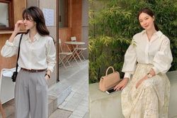 6 cách phối sơ mi siêu cấp sành điệu cho nàng công sở
