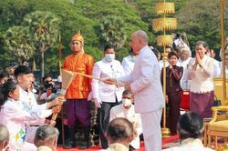 Ngọn đuốc SEA Games 32 bắt đầu bừng sáng