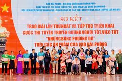 Lan tỏa và nhân rộng 'Những bông phượng đỏ' trong đời sống xã hội