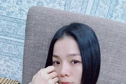 Lệ Quyên không cần chuyên gia trang điểm vẫn xinh đẹp rạng ngời