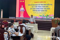 Người đứng đầu cấp ủy, chính quyền địa phương phải chịu trách nhiệm về quản lý đất đai, xây dựng