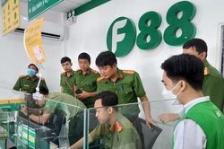 Công an Đồng Tháp đồng loạt kiểm tra 16 phòng giao dịch của Công ty F88