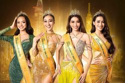 Hoa hậu Đoàn Thiên Ân vắng mặt trong buổi đón đoàn Miss Grand International: Tránh mặt Mr.Nawat hay sao?