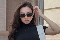 Thời trang đời thường, năng động, cá tính của Hoa hậu Thùy Tiên