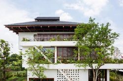 Nhà bậc thang có 4 mặt đón gió ở Vĩnh Phúc gây tò mò