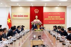 Bộ trưởng Bùi Thanh Sơn đánh giá cao, công tác đối ngoại, hội nhập quốc tế của tỉnh Quảng Ninh