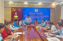 Ban Dân vận Tỉnh ủy tổ chức Đại hội công đoàn nhiệm kỳ 2023-2028