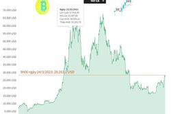 Giá đồng bitcoin lấy lại ngưỡng 28.000 USD