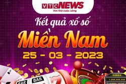 Kết quả XSMN hôm nay 25/3/2023 - Xổ số miền Nam 25/3