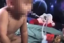 Xác minh clip bé trai bị hành hạ, ép sử dụng chất nghi ma túy
