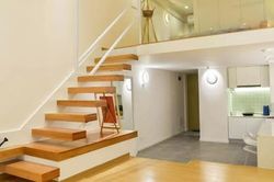 Căn hộ 52m² ấn tượng với cách bố trí nội thất giật cấp