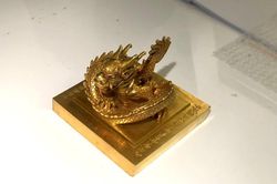 Ấn vàng 'Hoàng đế chi bảo' sẽ không bị bán ra nước ngoài lần nữa