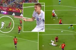 Rodri làm Odegaard bị đau, fan Arsenal chỉ ra 'âm mưu đen tối'