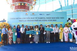 Đà Nẵng khôi phục đường bay trực tiếp từ Narita