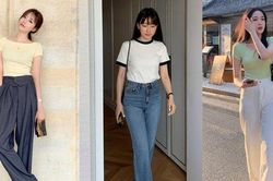 5 cách mặc áo thun tôn dáng