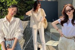 4 món đồ màu trắng được hội mặc đẹp xứ Hàn ưa chuộng