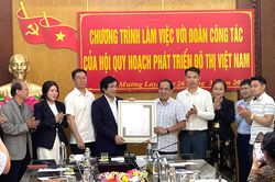 TX. Mường Lay đạt giải thưởng quy hoạch đô thị quốc gia về phát triển cây xanh đô thị